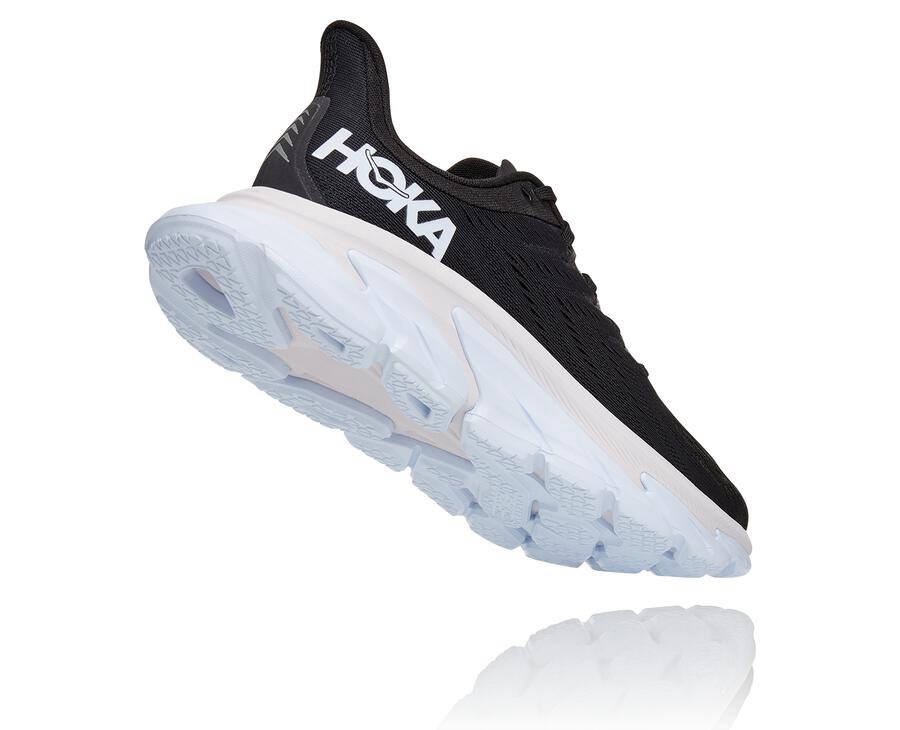 Hoka One One Koşu Ayakkabısı Erkek Siyah/Beyaz - Clifton Edge - ZH8149607